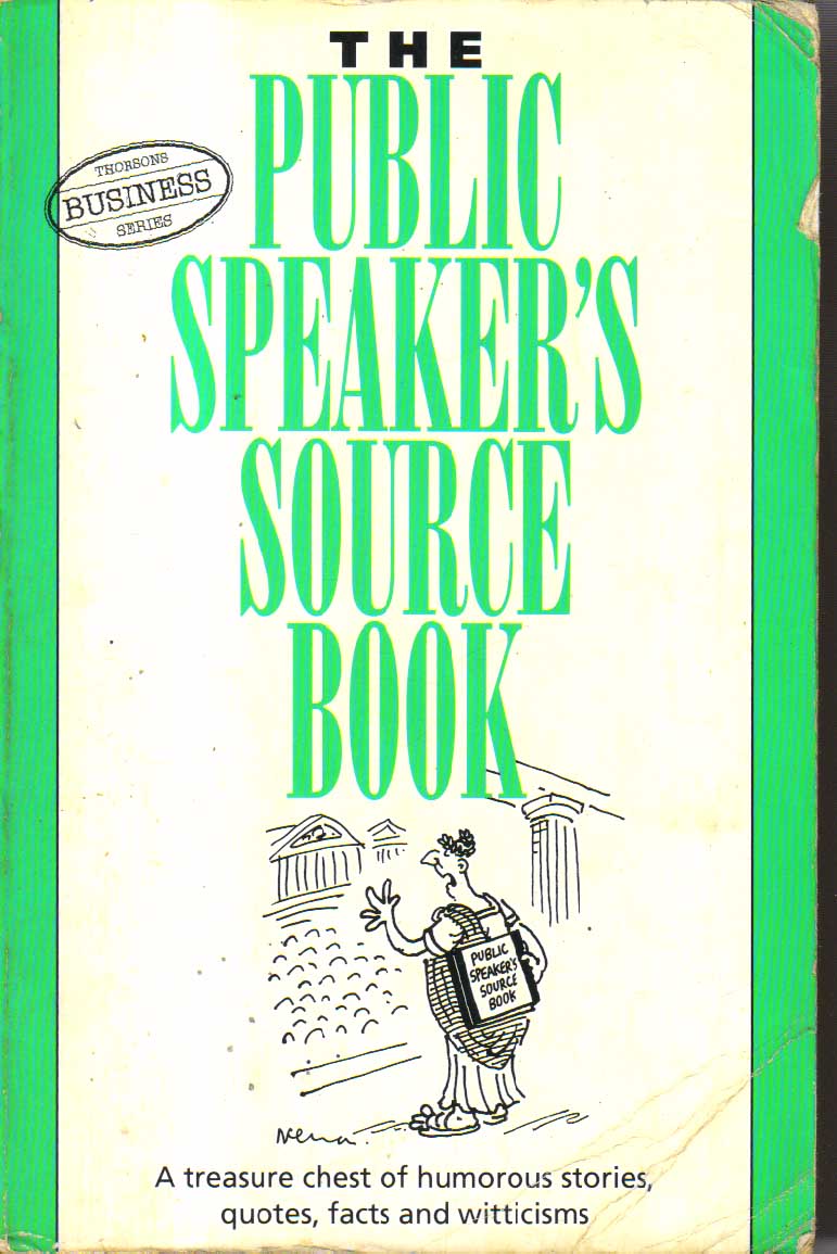 The Public Speaker's Source Book