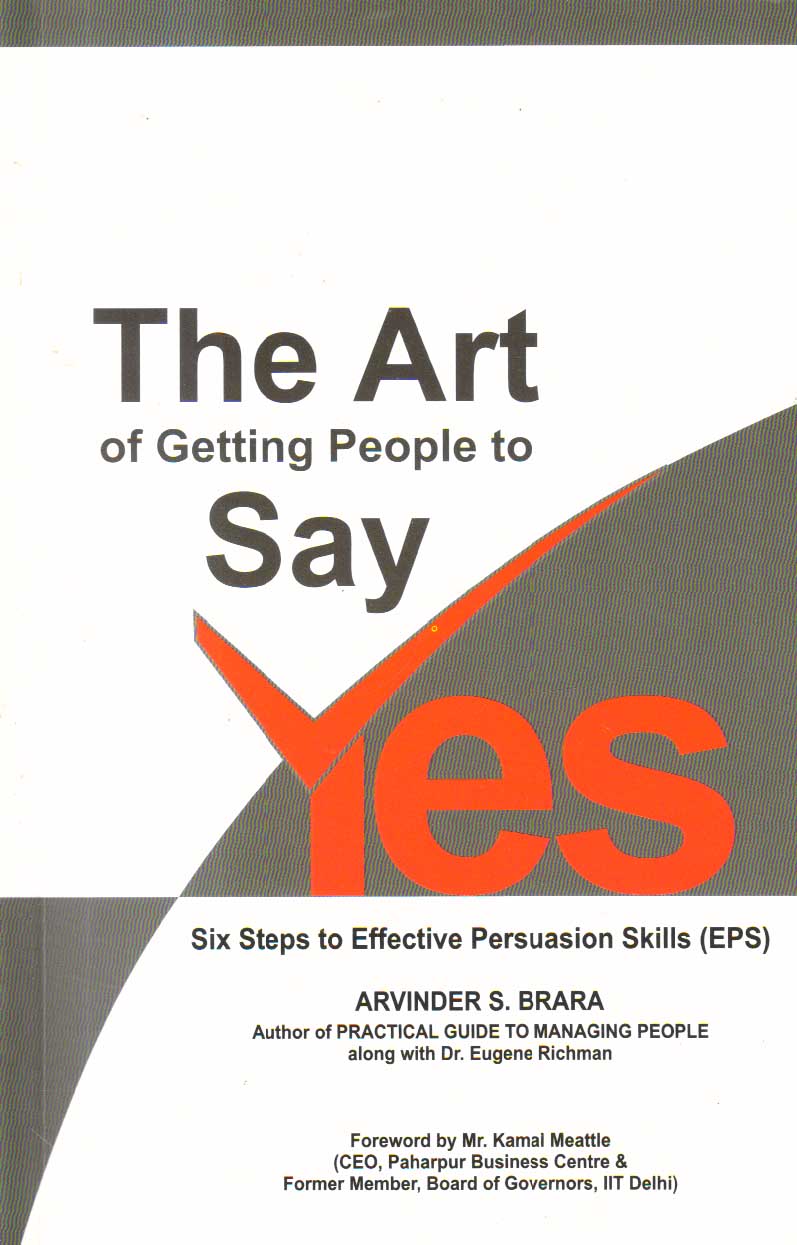 The Art of Getting People to Say Yes.