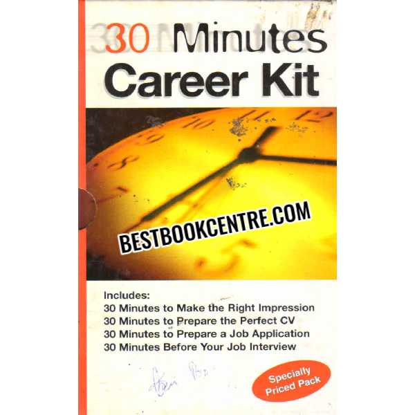 30 Minutes Career Kit pack of 4 books