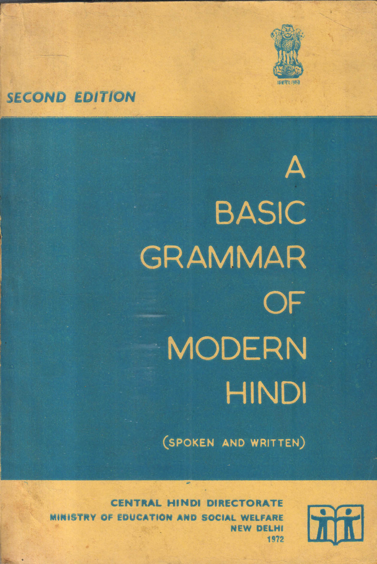 A Basic Grammar Of modern Hindi