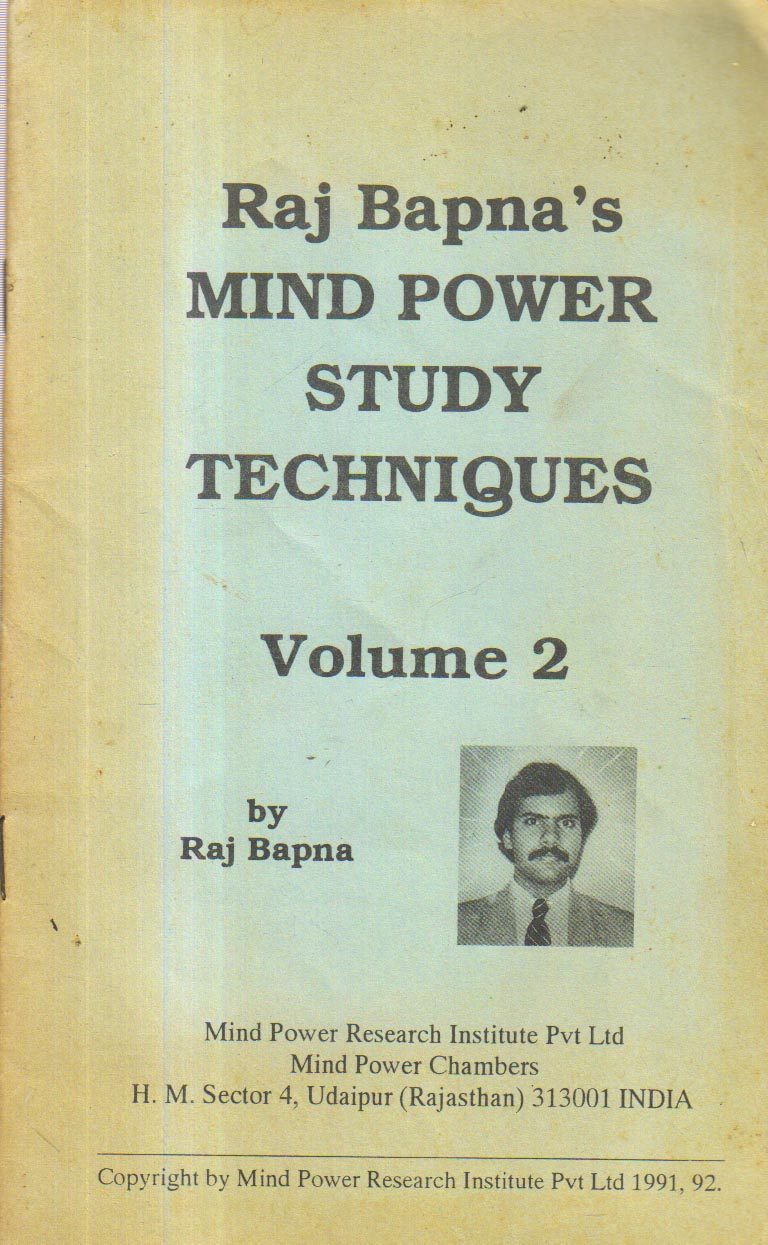 Mind Power Study Techniques [ Volume 1,2,3. set]