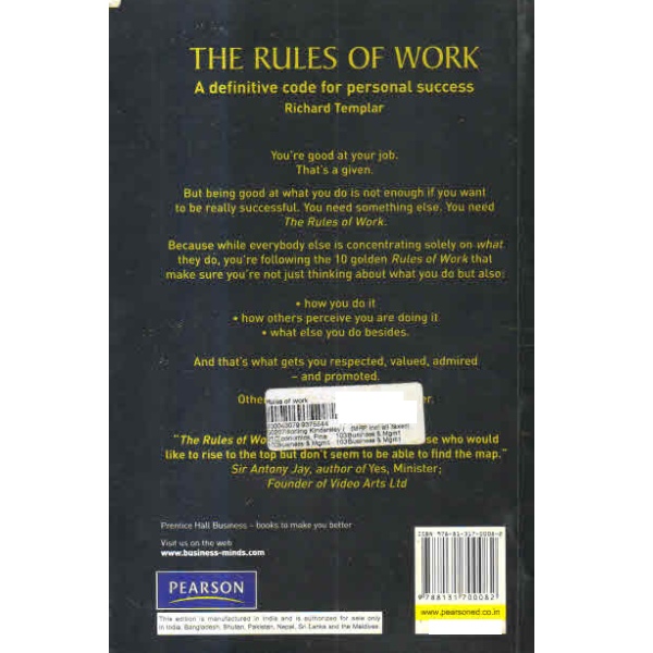 The roules of work