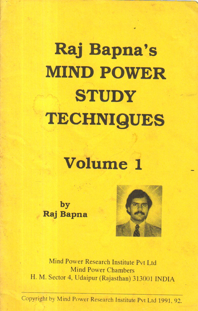 Mind Power Study Techniques [ Volume 1,2,3. set]