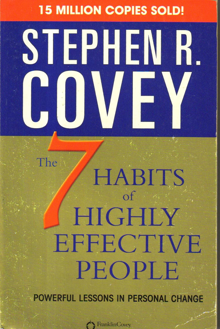 the 7 habits of highly effective people book by stephen covey