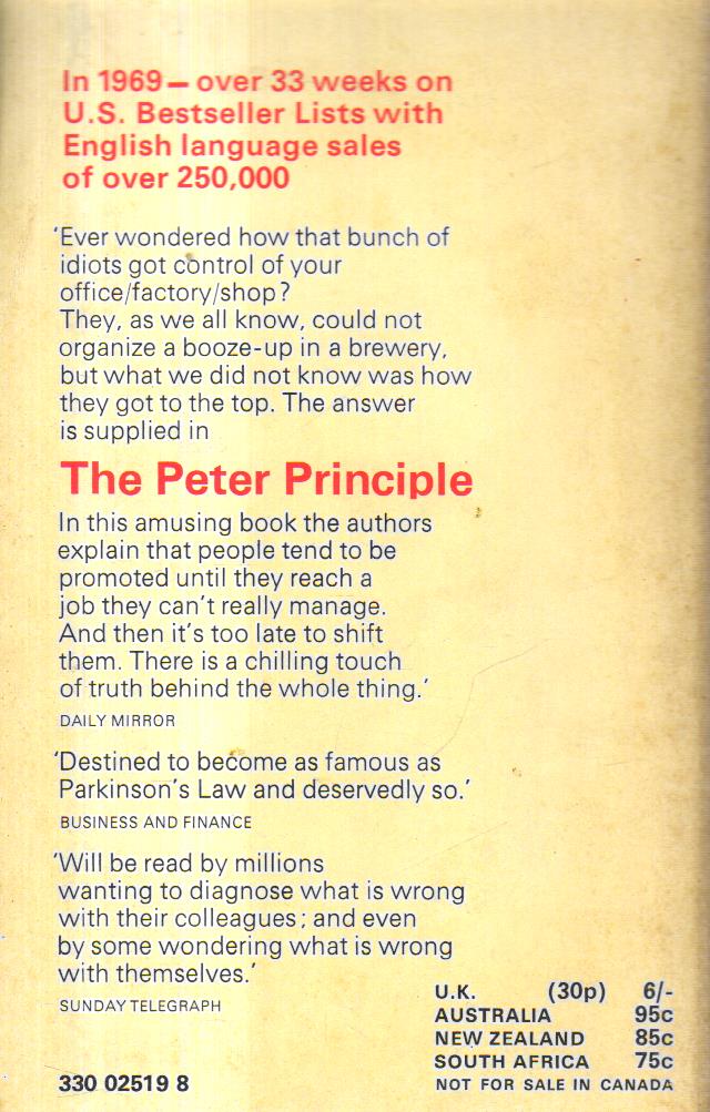 The Peter Principle