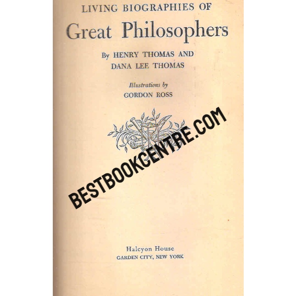 living biographies of great philosophers