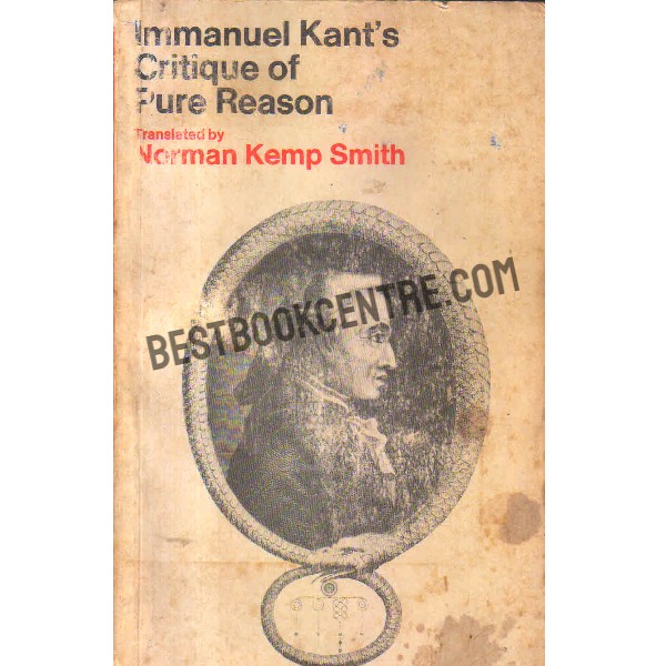 Immanuel kants critique of pure reason 
