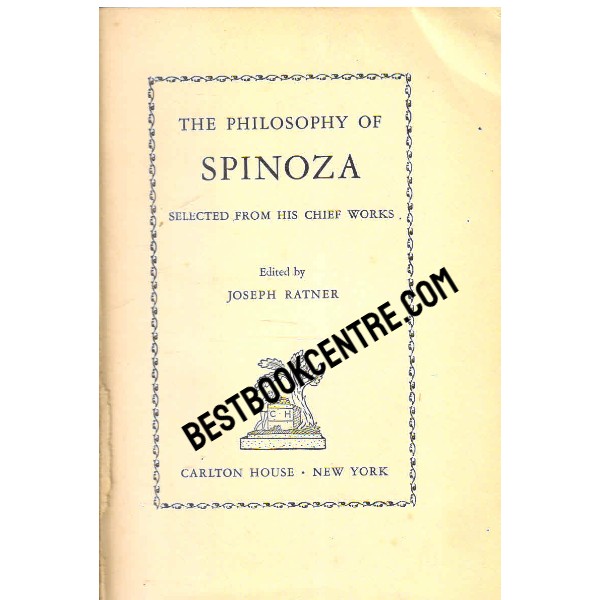 The Philosophy of Spinoza