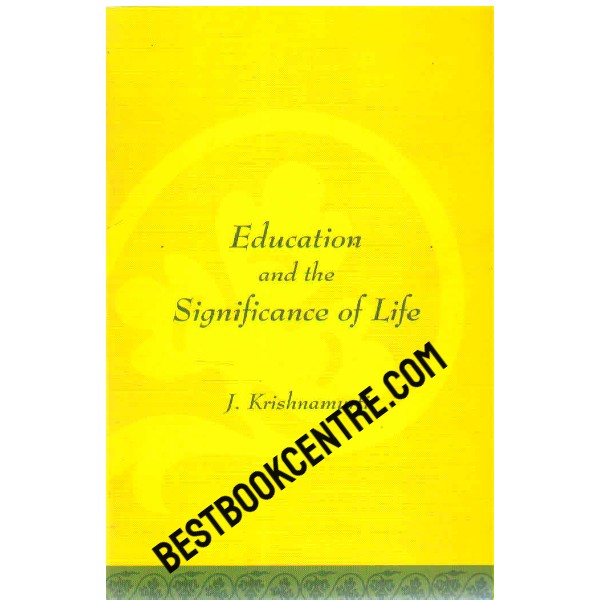 Education and the Significance of Life 