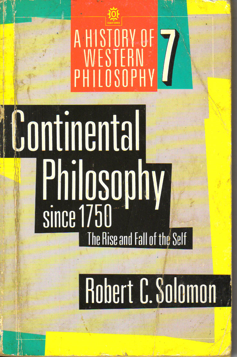 Continental Philosophy Since 1750
