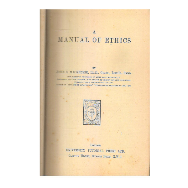 A Manual of Ethics  (PocketBook)