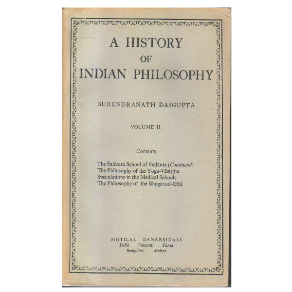 A History of Indian Philosophy 5 Volume Paperback Set