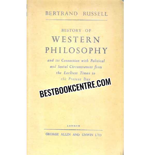 History of Western Philosophy 3rd impression