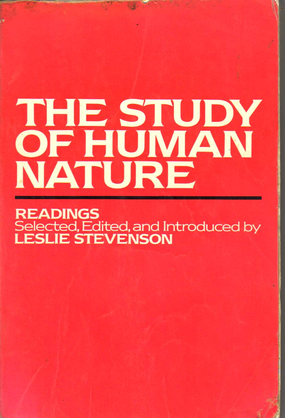thesis about human nature