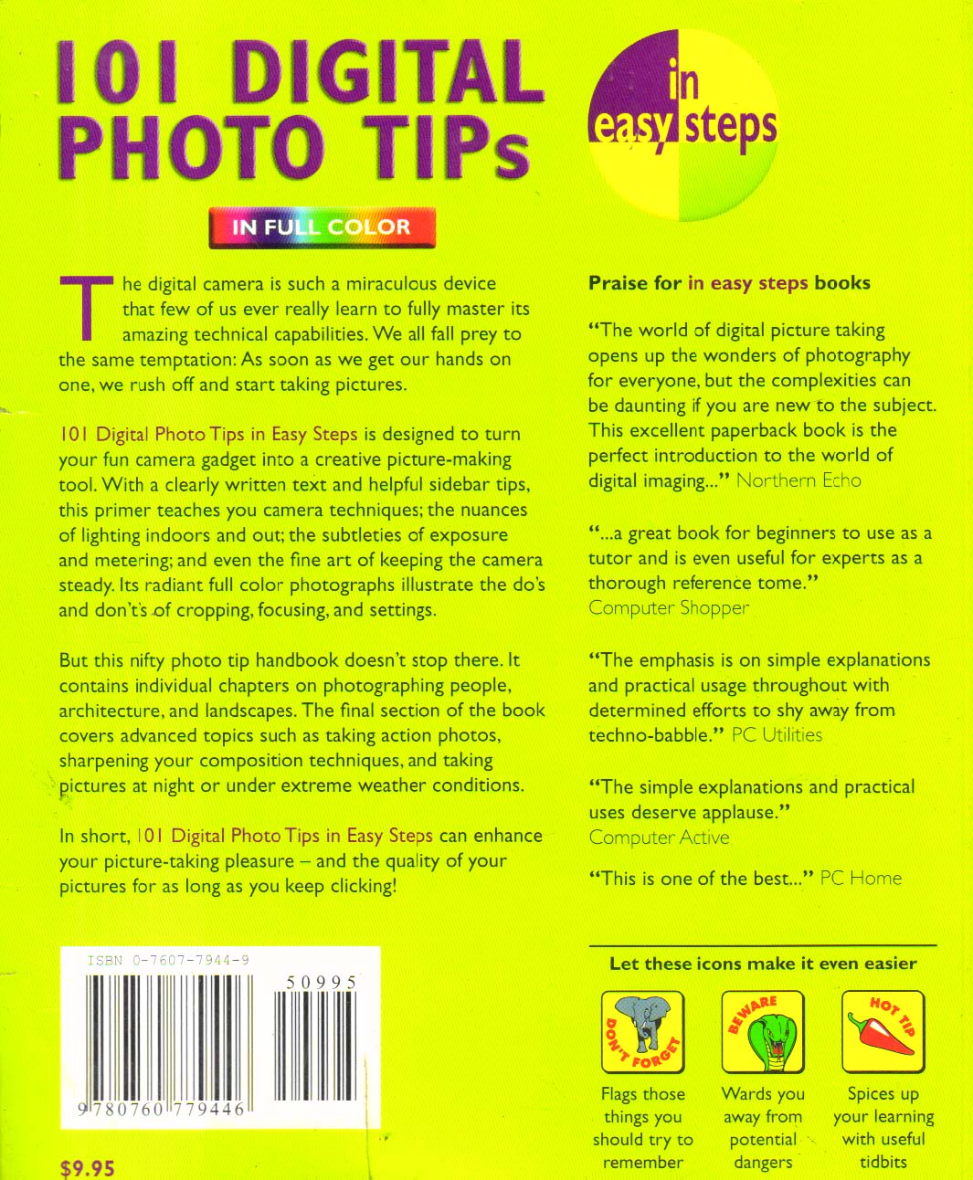 101 digital photo tips.