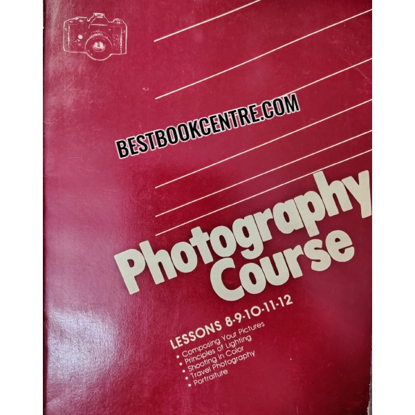 photography course lessons volume 1 2 3 and 4 (set of 4 books)