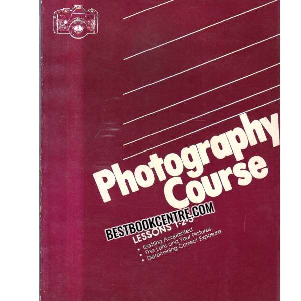 photography course lessons volume 1 2 3 and 4 (set of 4 books)