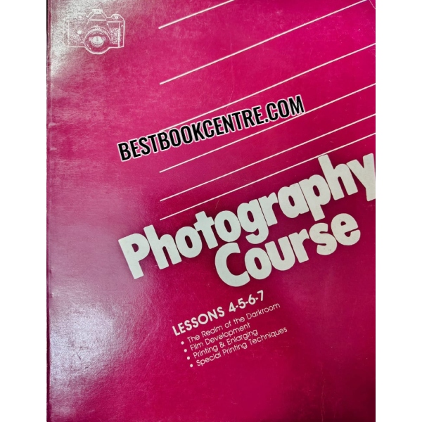 photography course lessons volume 1 2 3 and 4 (set of 4 books)