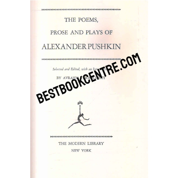 the poems prose and plays