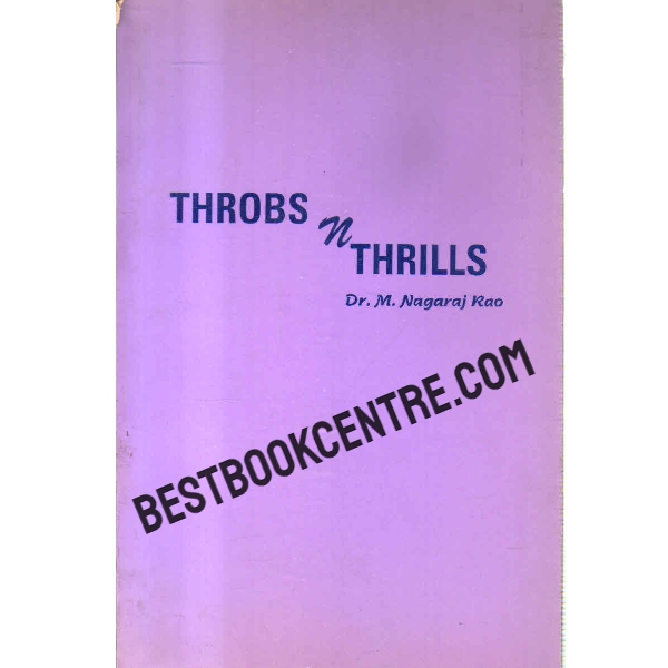 throbs n thrills 1st edition