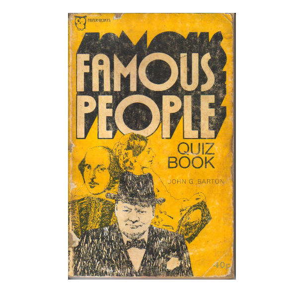 Famous People: Quiz Book (PocketBook)