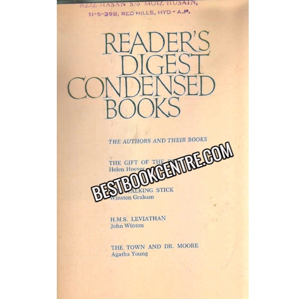 Readers Digest Condensed Book