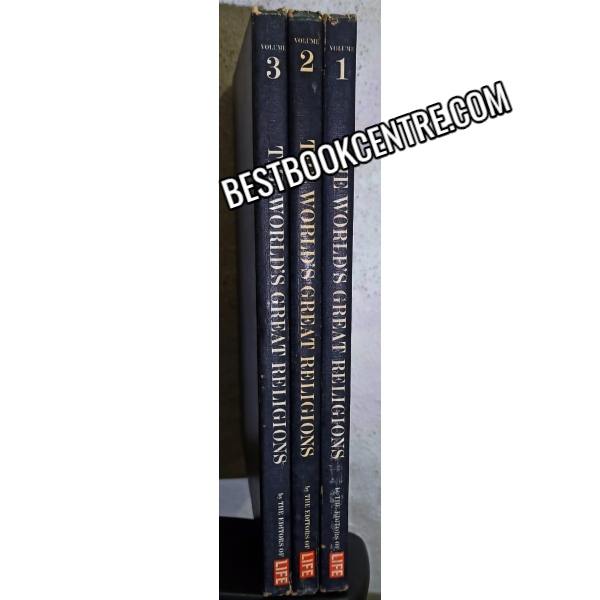 The World Great Religions Vol 1,2 and 3 (3 books Complete Set) time life books