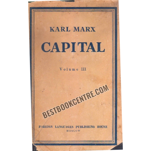 Karl Marx Capital Volume 2 and 3 