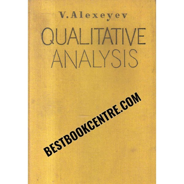 qualitaive analysis