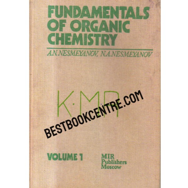 fundamentals of organic chemistry volume 1 and 4 