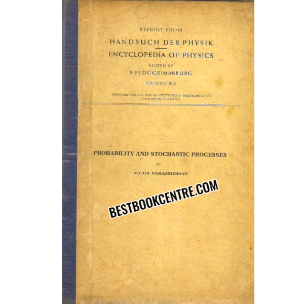 encyclopedia of physics probability and stochastic processes 