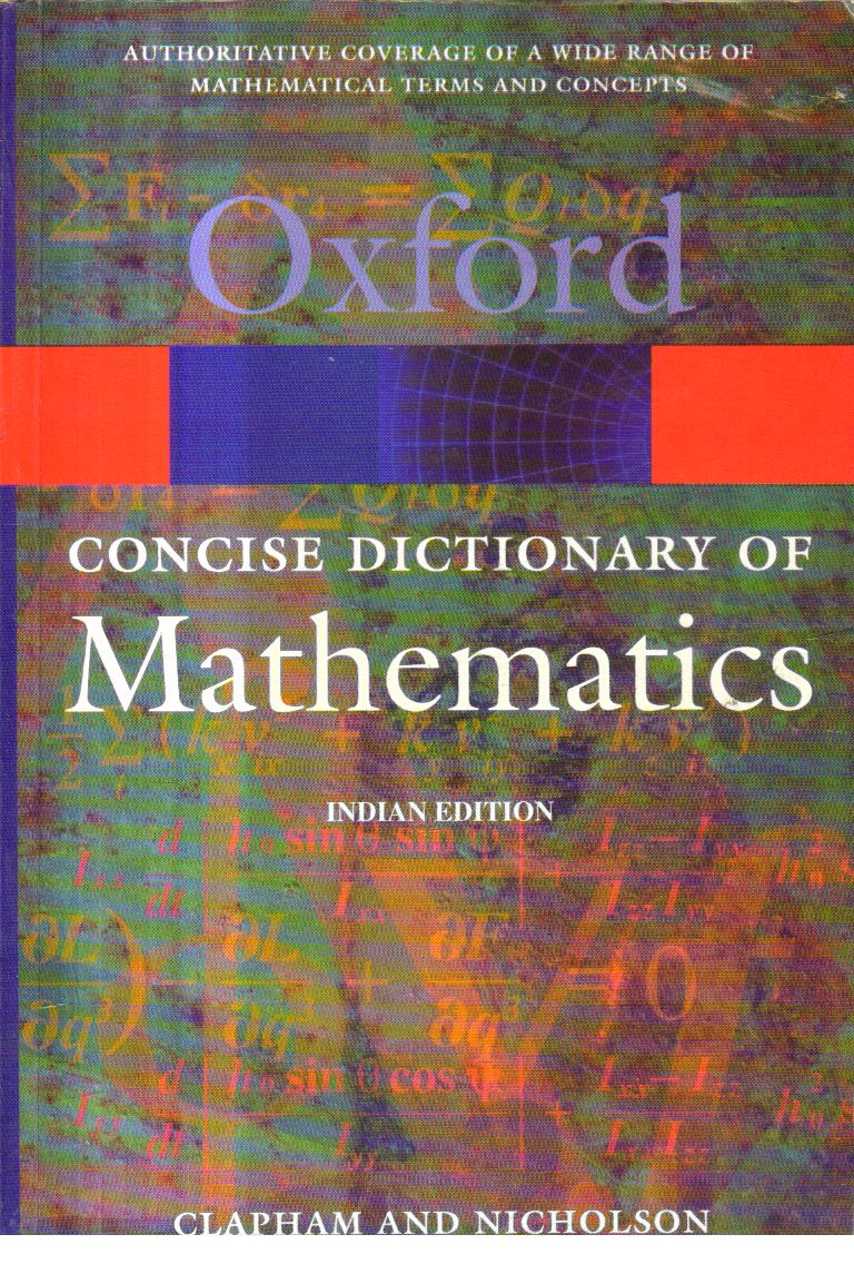 The Concise Dictionary of Mathematics