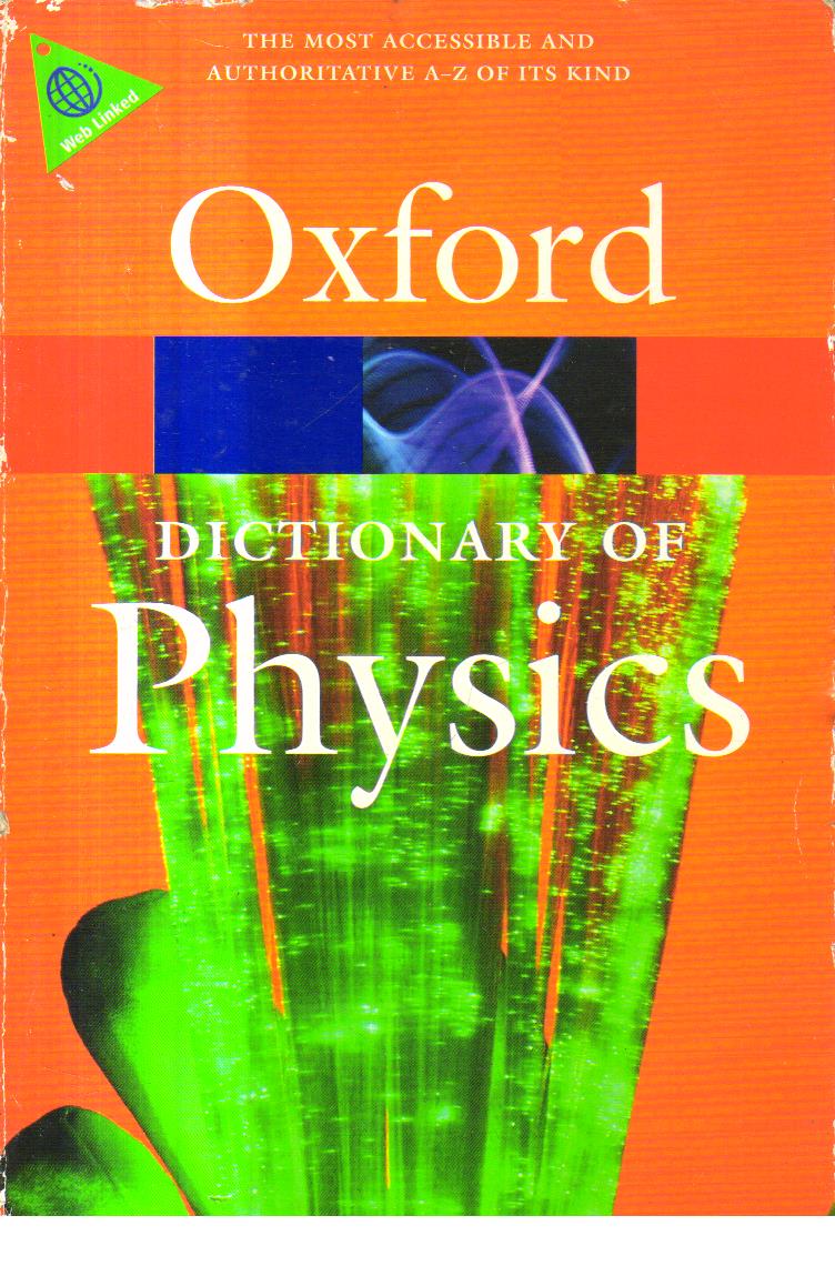 A Dictionary of Physics