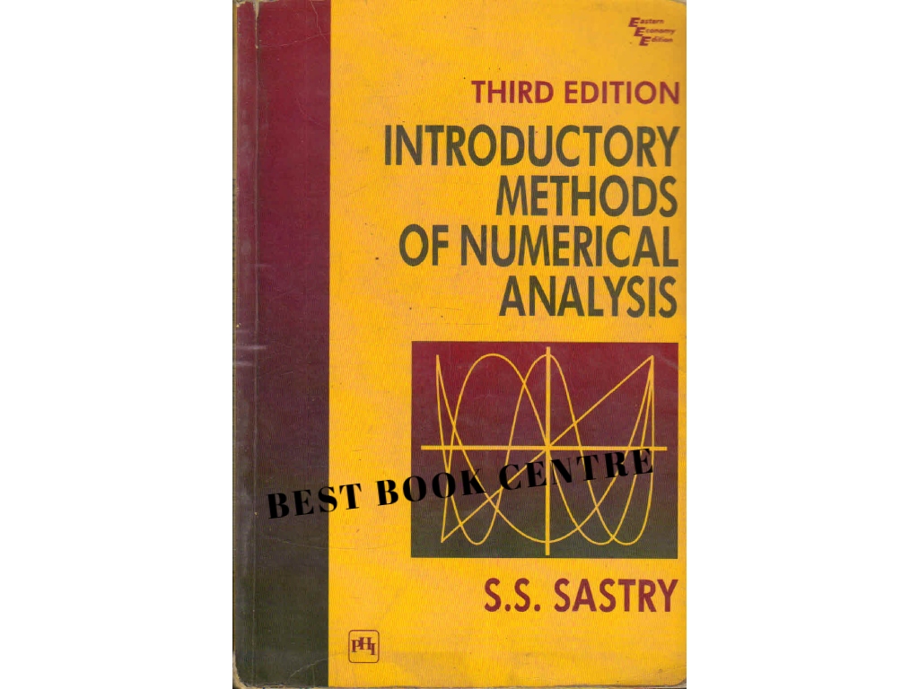 Introductory Methods of Numerical Analysis Third Edition