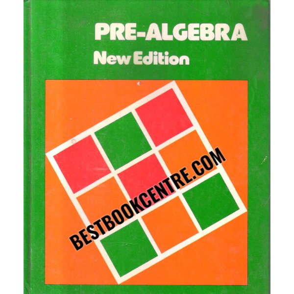 pre algebra new edition