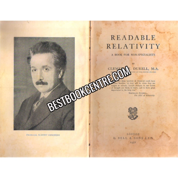 Readable Reality a book for non specialists 1st edition