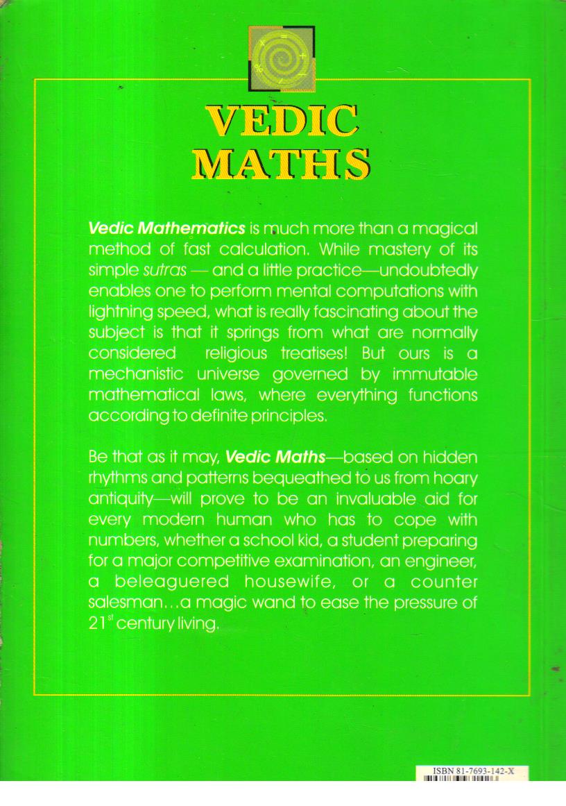 Vedic Maths