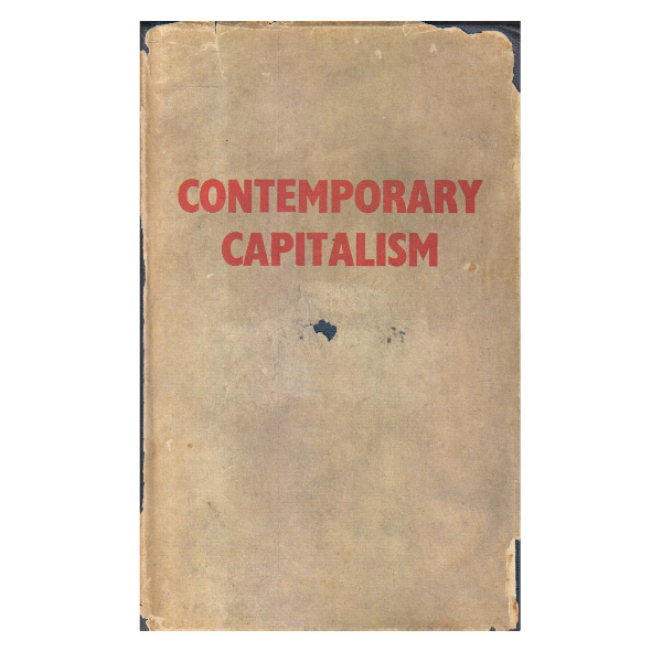 Contemporary Capitalism book at Best Book Centre.