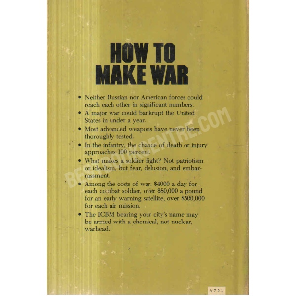 How To Make War