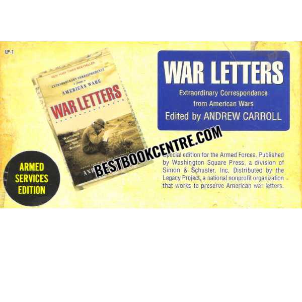 War Letters armed service edition