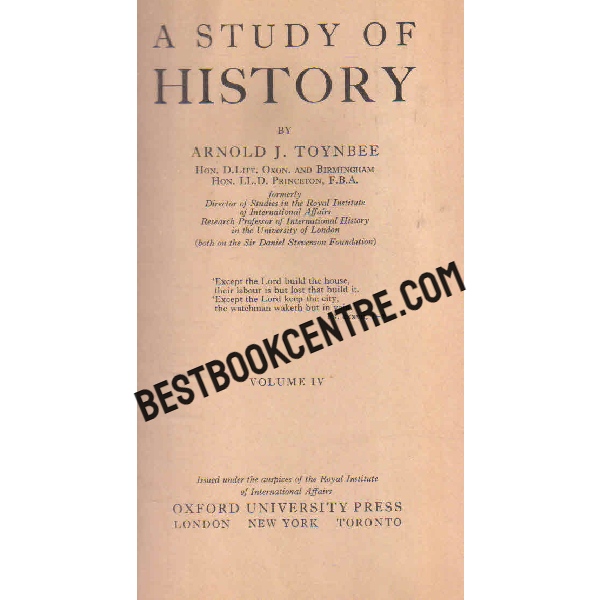 a study of history  volume 4