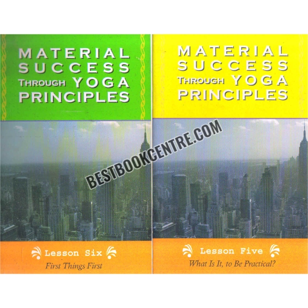 MATERIAL SUCCESS THROUGH YOGA PRINCIPLES set of 8 volumes 